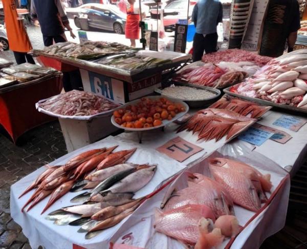 Photo du marché aux poissons