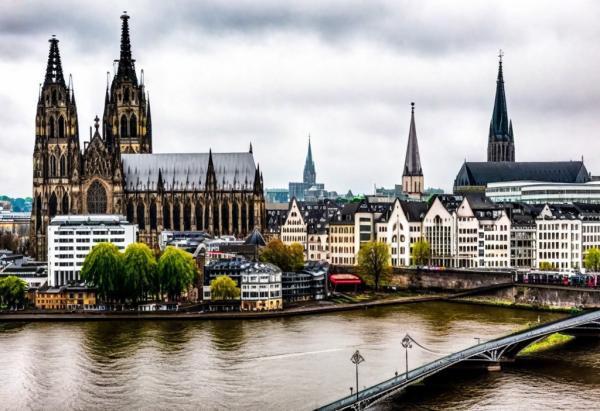 Photo panoramique de Cologne