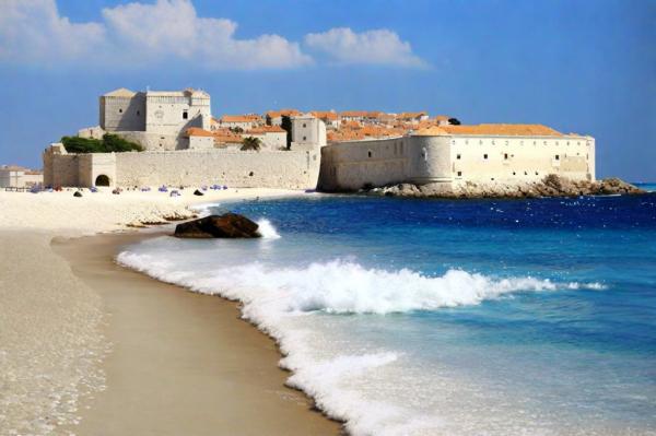 Photo de la plage de Banje