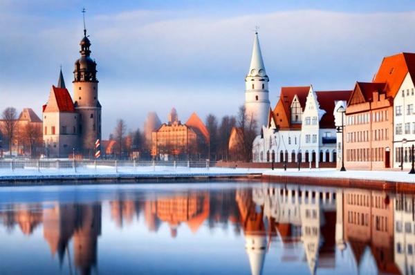 Photo panoramique de Kaliningrad