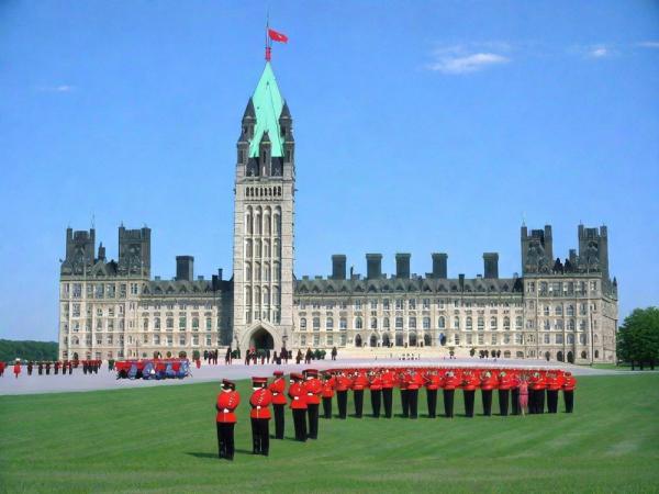 Photo de la Colline du Parlement à Ottawa