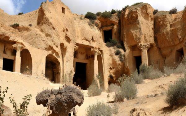Photo des tombes royales