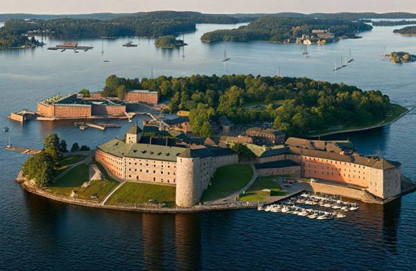 Photo du musée de la forteresse de Waxholm