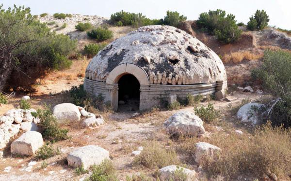 Photo des bunkers d'Albanie