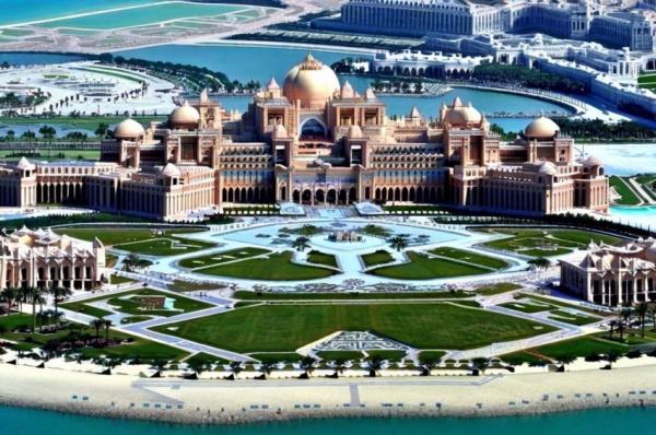 Photo panoramique d'Abu Dhabi