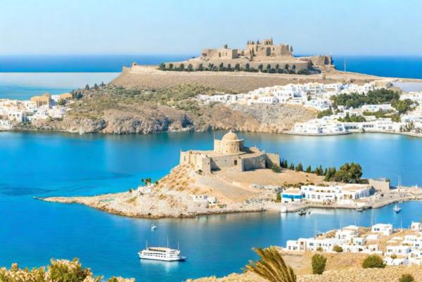 Photo panoramique de Rhodes