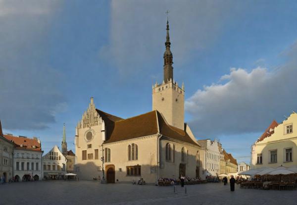Photo de l'hôtel de ville de Tallinn